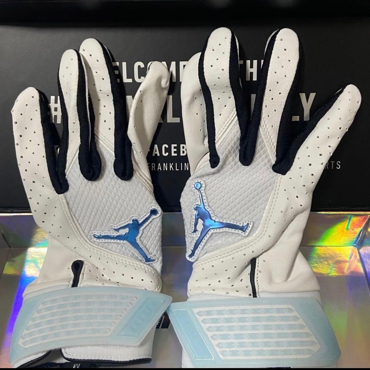 NIKE DIAMOND ELITE バッテ オレンジ Lサイズ バッティンググローブ