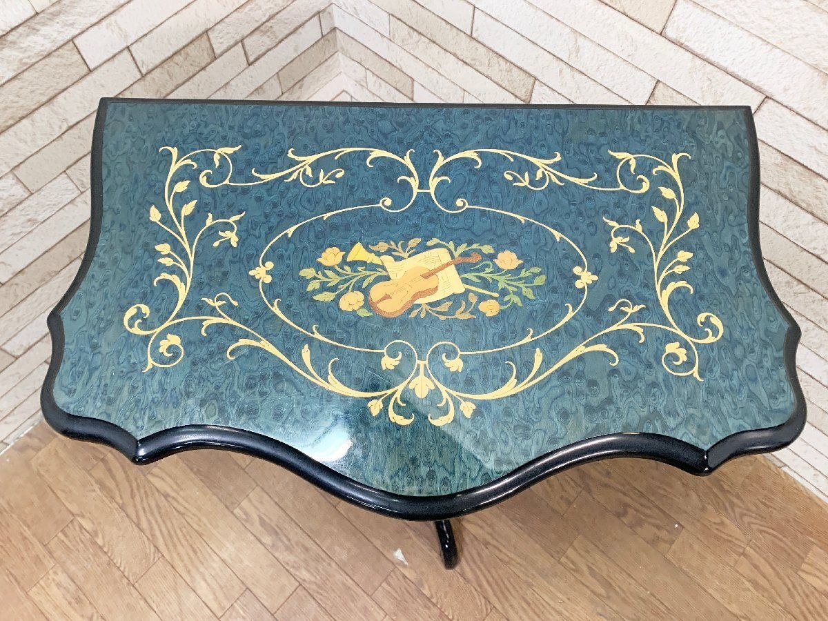 イタリア製ドマン Demain 花台 サイドテーブル インテリア 家具 木製