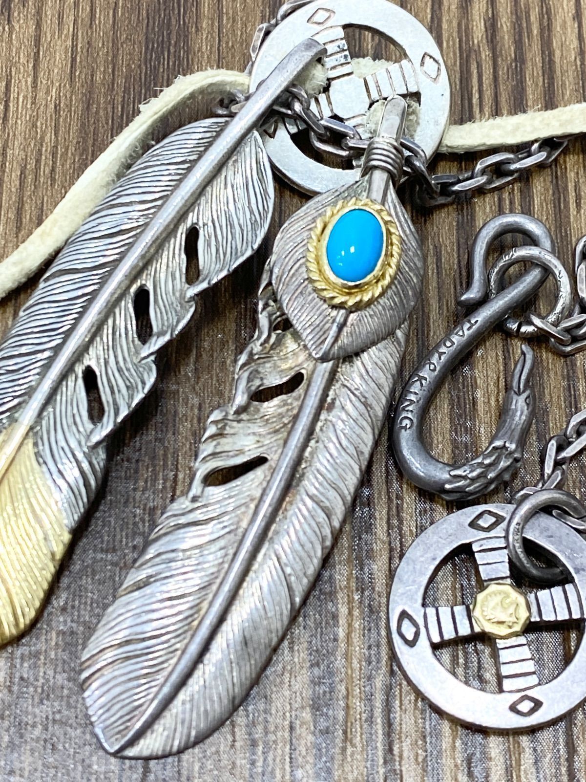 TADY&KING タディ＆キング SVフェザー剣先K18 SVフェザー金縄