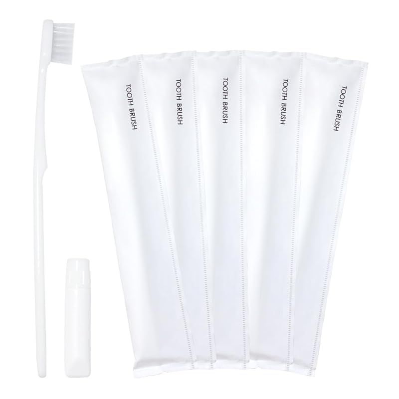 500本 HOKUTO 歯磨き粉 チューブ付き 使い捨て歯ブラシ 500本入り 業務用 業務用歯ブラシ 使い捨て 大容量 国産 個包装 ホテル アメニティ 500本 国産 500 0