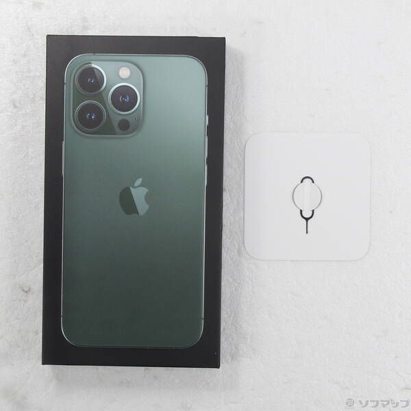 〔 品〕 iPhone13 Pro 512GB アルパイングリーン MNE03J A SIMフリー 258 WWW_OPDRERGINERDOGAN_COM