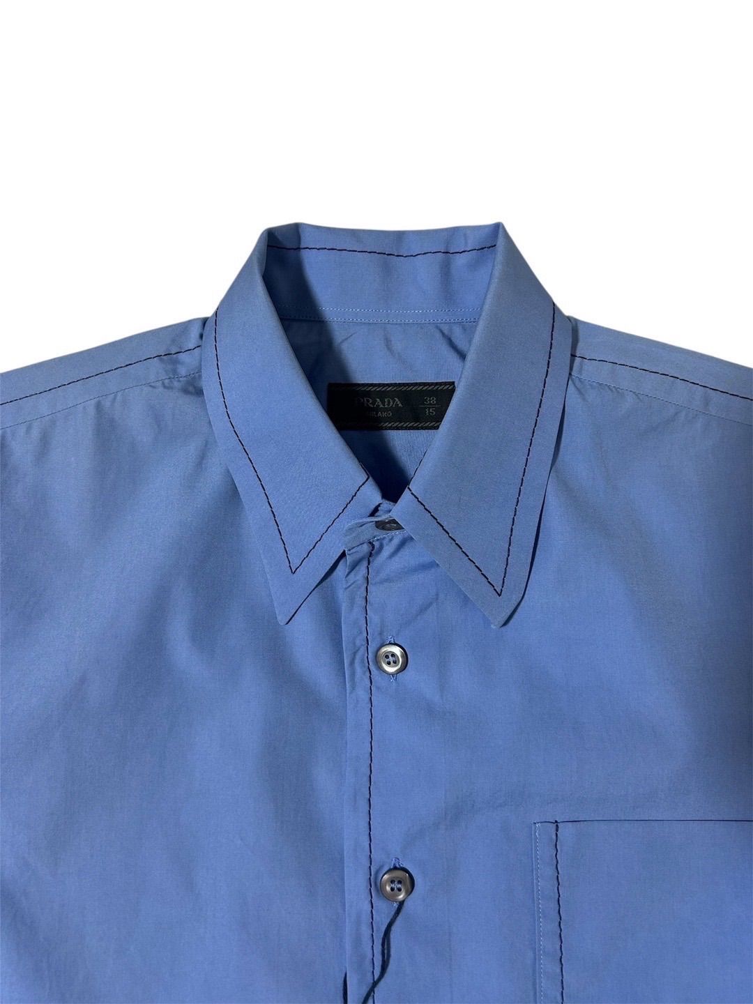 prada stitch shirt 2015ss