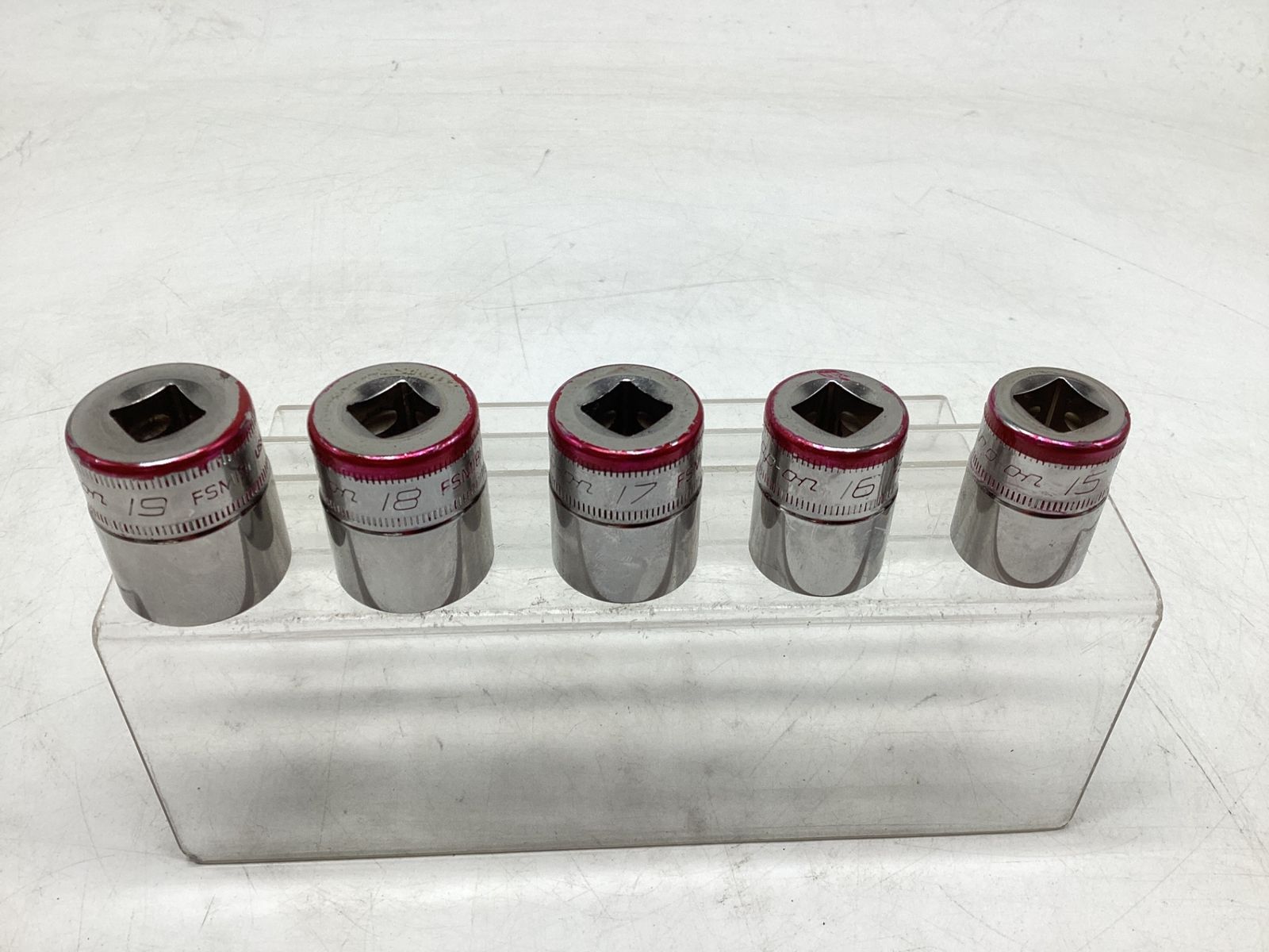 中古品】☆Snap-on/スナップオン 3/8FDXシャローソケットセット