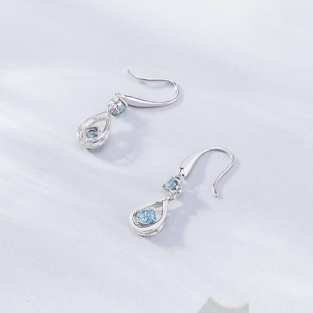 新着商品】揺れる ピアス レディース「しずくの花」 フックピアス