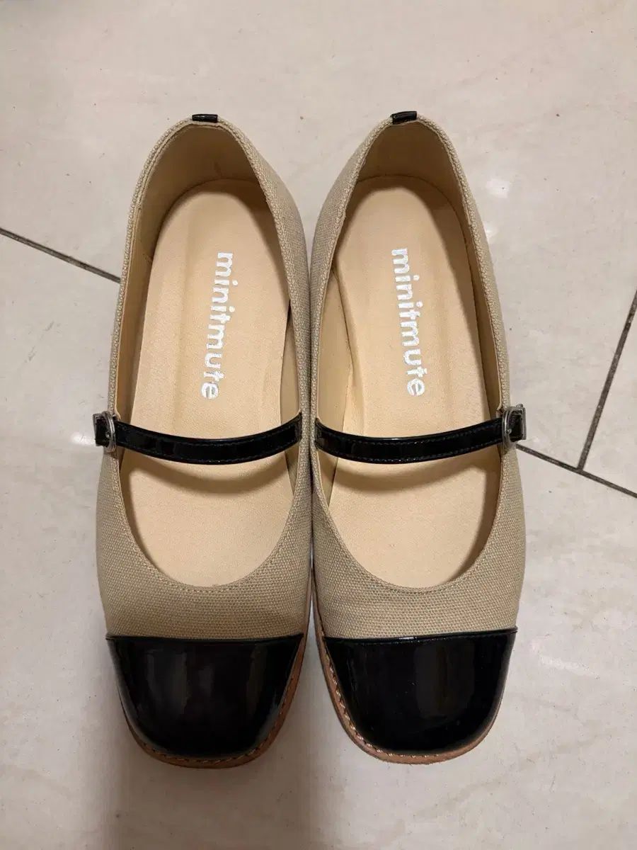 minitmute ミニミュート 弓 フラットシューズ 225 minitmute