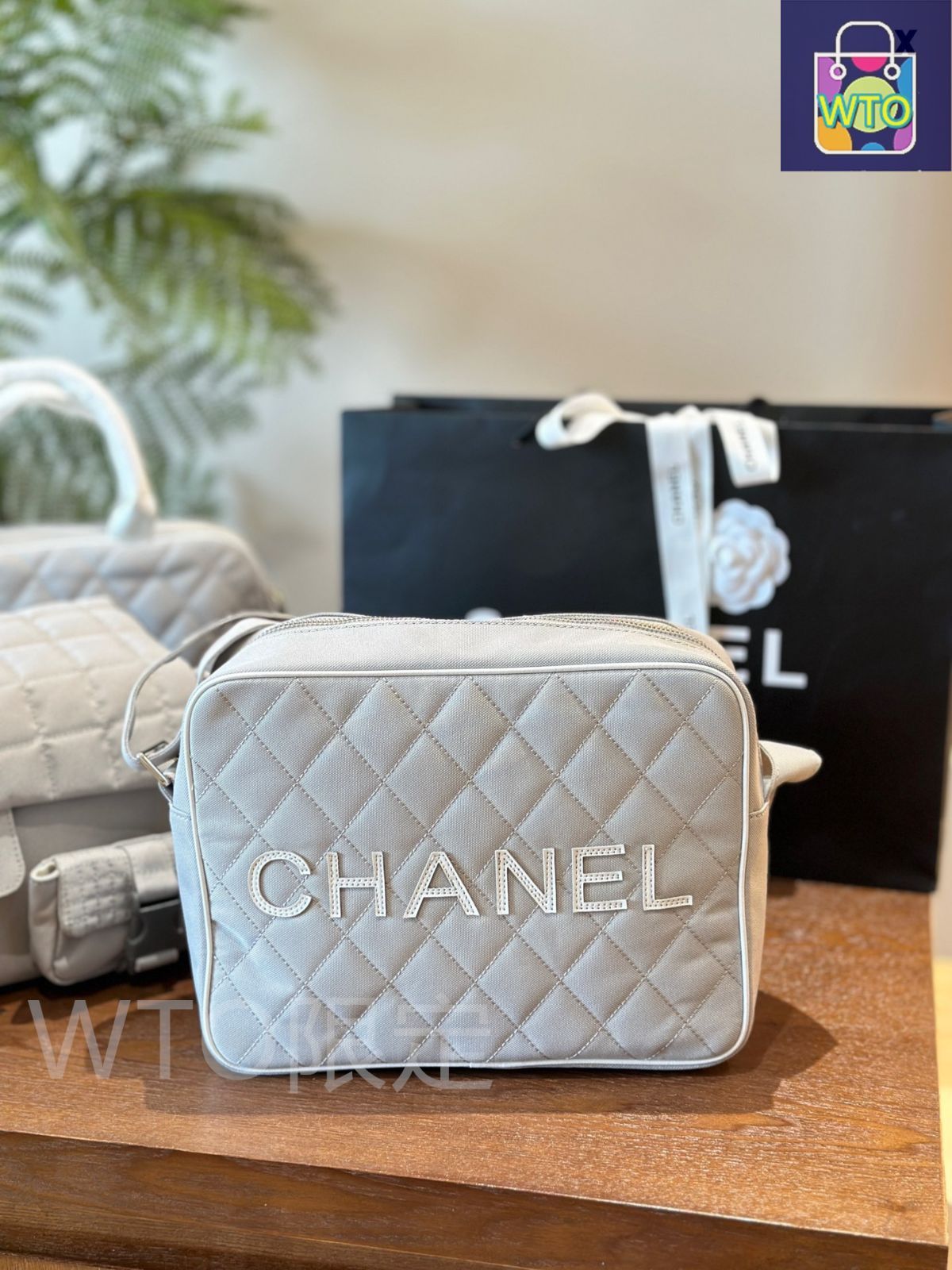 今日特価】Chanel Vintage Gym Bag シャネル ヴィンテージ ジム