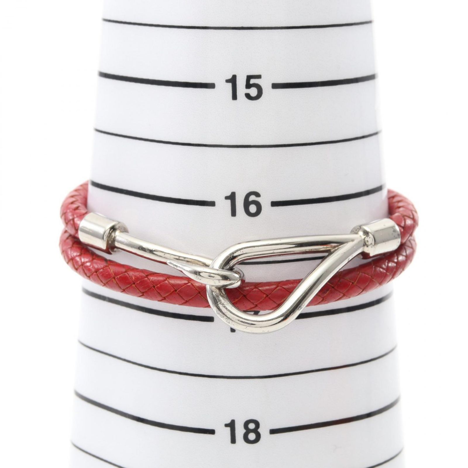 【エルメス■HERMES】ジャンボ チョーカー■ブレスレット■希少カラー■レザー エルメス HERMES ブレスレット ジャンボチョーカー レッド