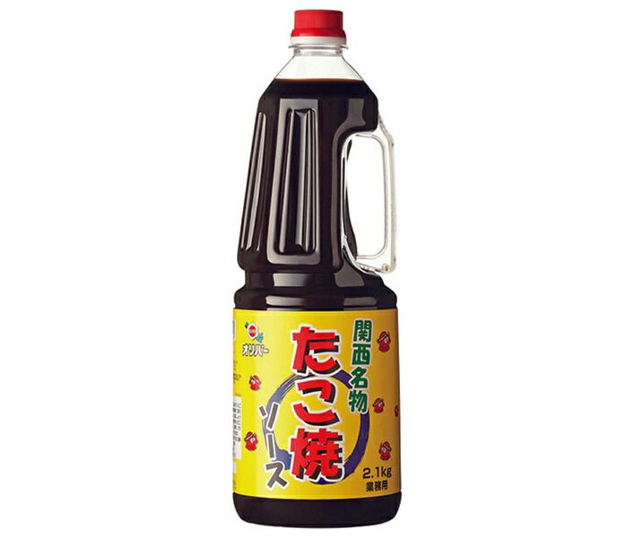 オリバーソース たこ焼ソース 2.1kg×6本入× 2ケース ｜ たこ焼き ソース 濃厚 調味料