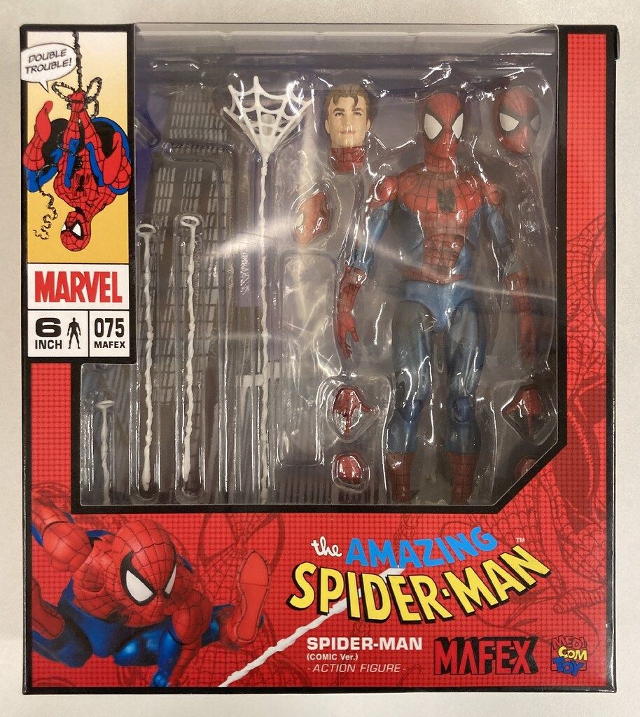 メディコム トイ MAFEX SPIDER MAN COMIC VER 75