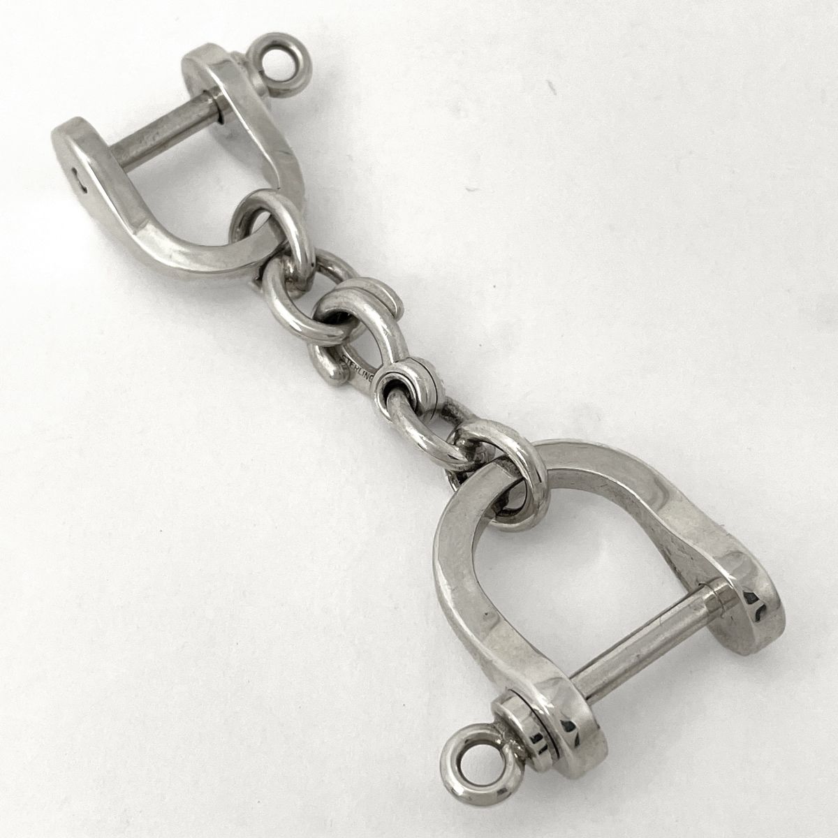 ティファニー TIFFANY&Co. ダブルシャックル キーリング