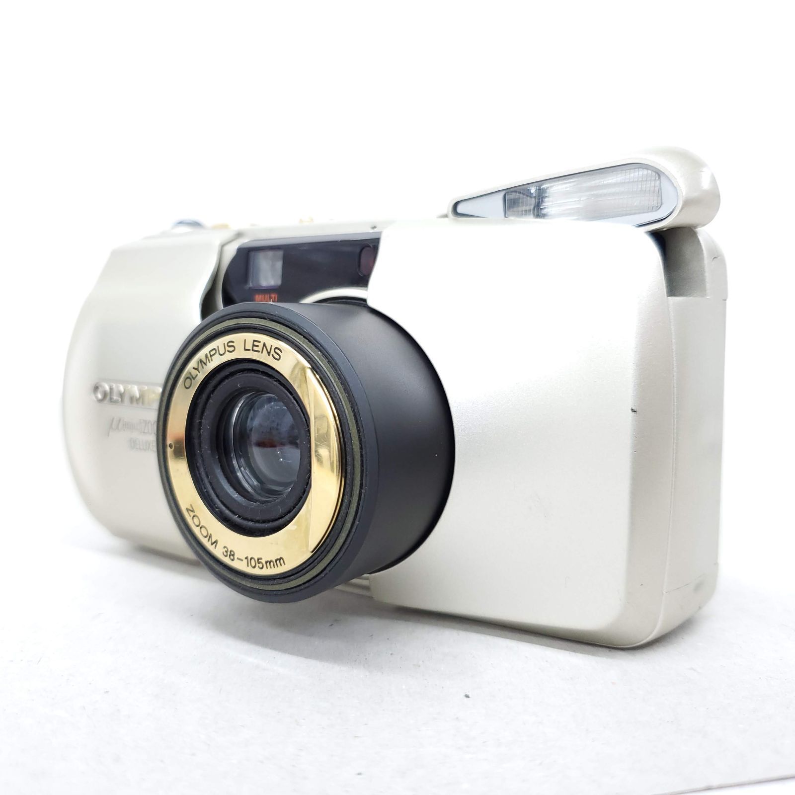 動作 済 Olympus μ mju ZOOM 105 DELUXE F0711-42-9v