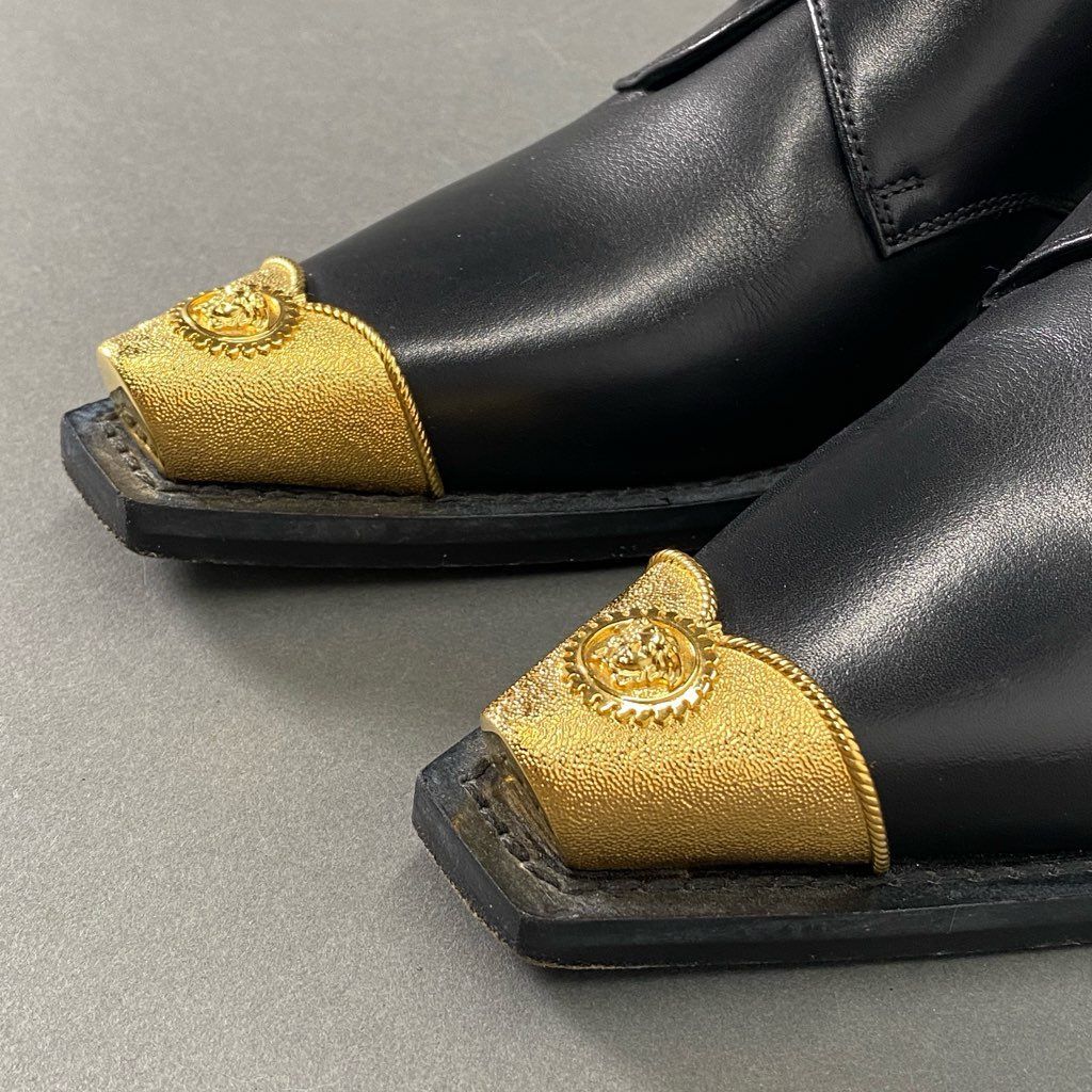 3i2 VERSACE ヴェルサーチ イタリア製 メデューサ ミュール