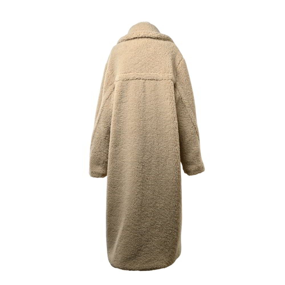 ☆美品☆ ZARA 　フェイクボア　 テディベアコート ブラック ZARA】日本完売品 S ○#ロングフェイクボア コート○ ブラック