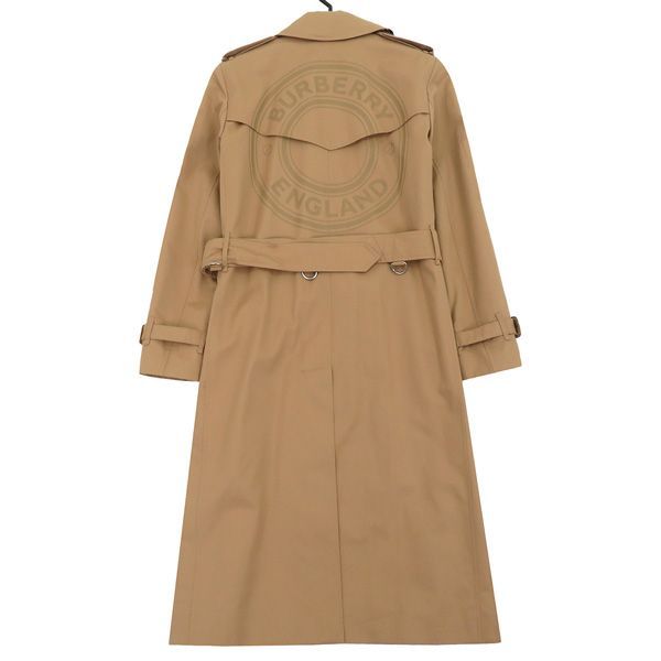 BURBERRY ロゴ グラフィック コットン ギャバジン トレンチ