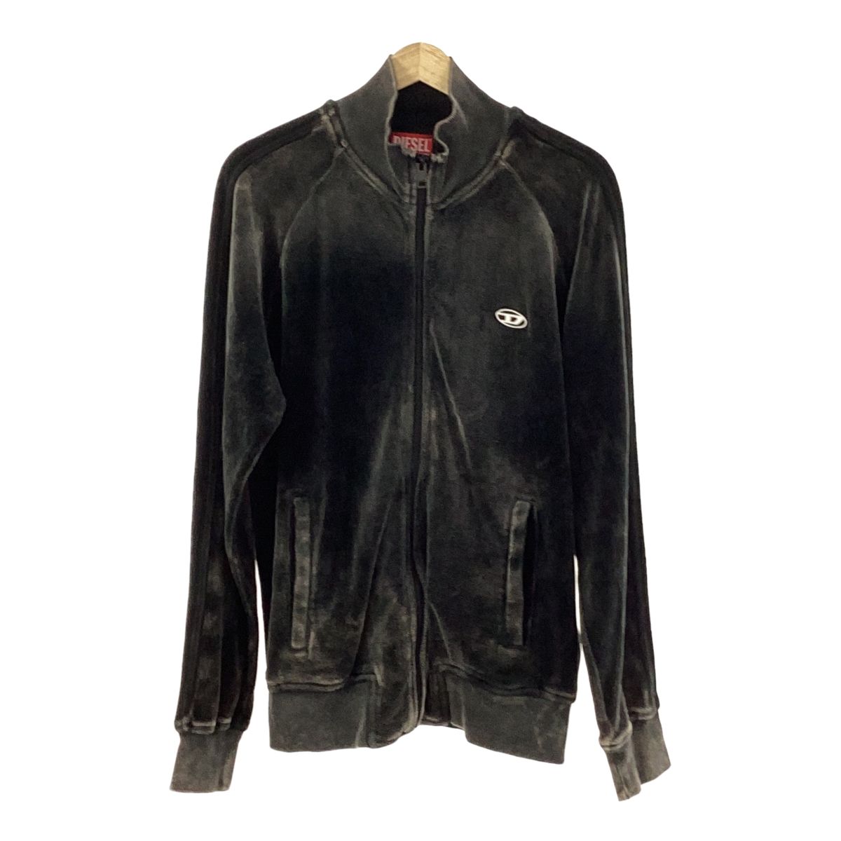 ディーゼル DIESEL ベロアジップアップスウェットブルゾン（楽天市場  
