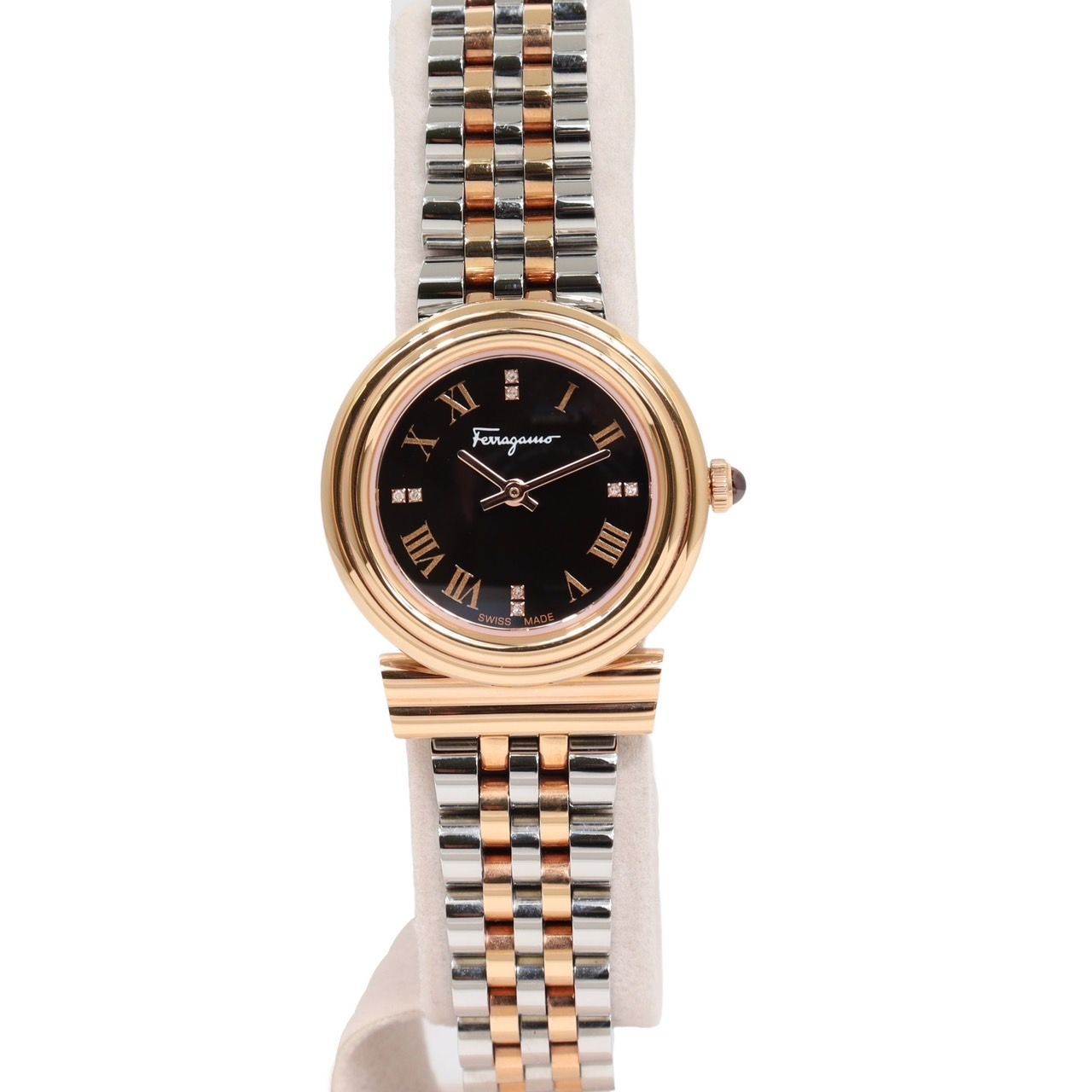 Salvatore Ferragamo 腕時計(ガンチーニ) 半年間保証 Salvatore Ferragamo フェラガモ ガンチーニ SFMV007