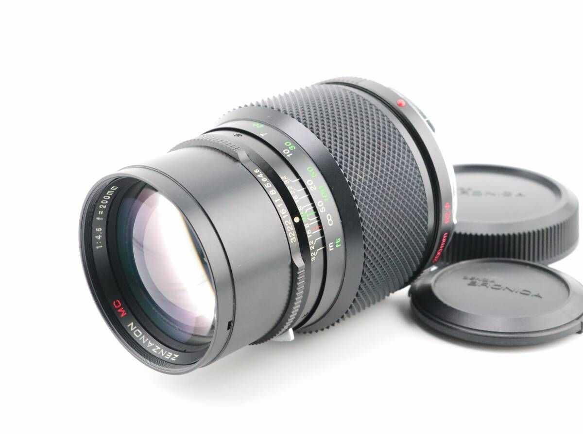 ゼンザブロニカ ZENZANON MC 200mm F4.5 ETR