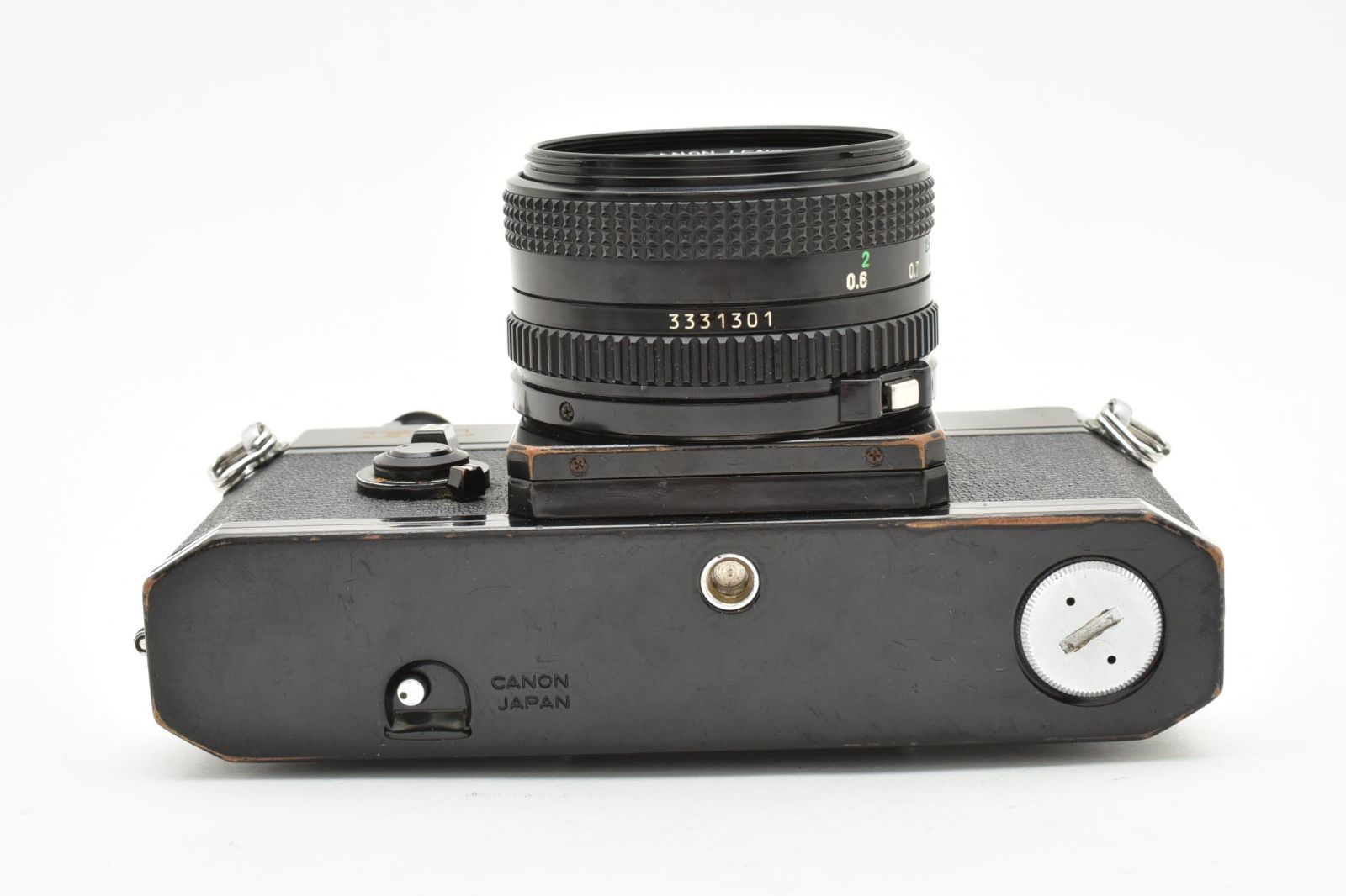 Canon／キヤノン F-1 ブラック ボディ + New FD 50mm F1.8