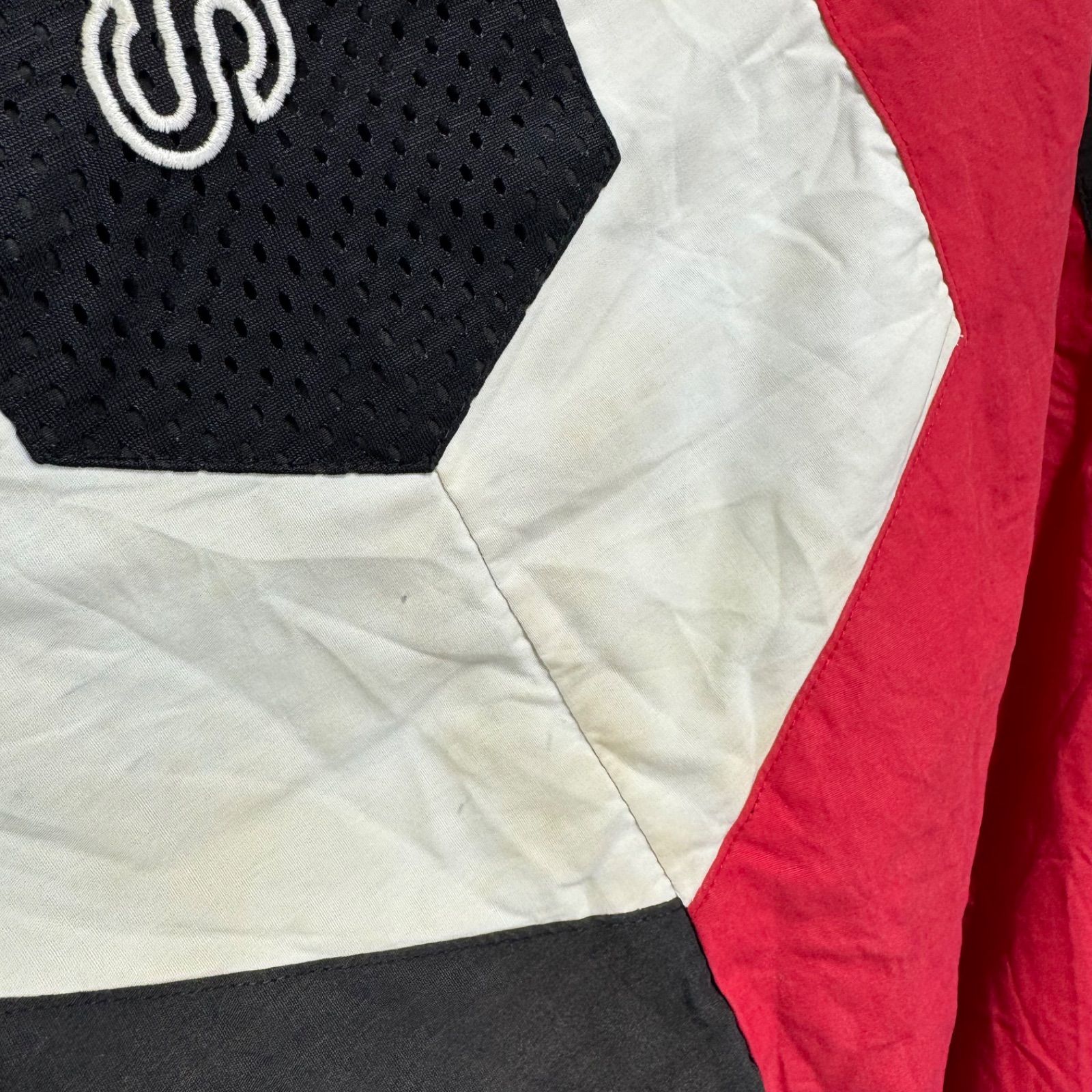 80s vintage adidas Logo Embroidery Nylon Zip-up Jacket アディダス 