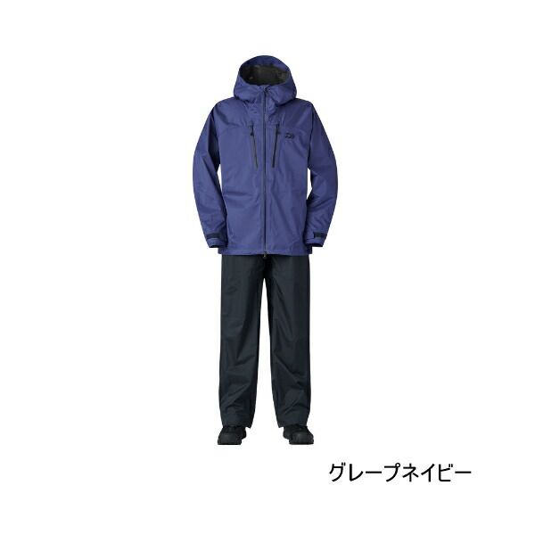 ≪ 25年4月新商品 ≫ ダイワ レインマックス R アングラーズライトレインスーツ DR-3025 グレープネイビー 2XLサイズ