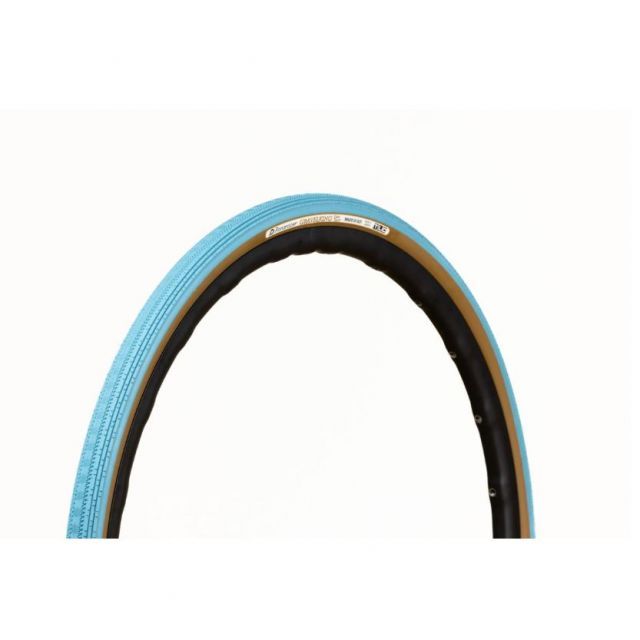 限定カラー Panaracer パナレーサー GravelKing SS グラベルキング SS 700X38C チューブレスレディタイヤ ターコイズブルー/ブラウン