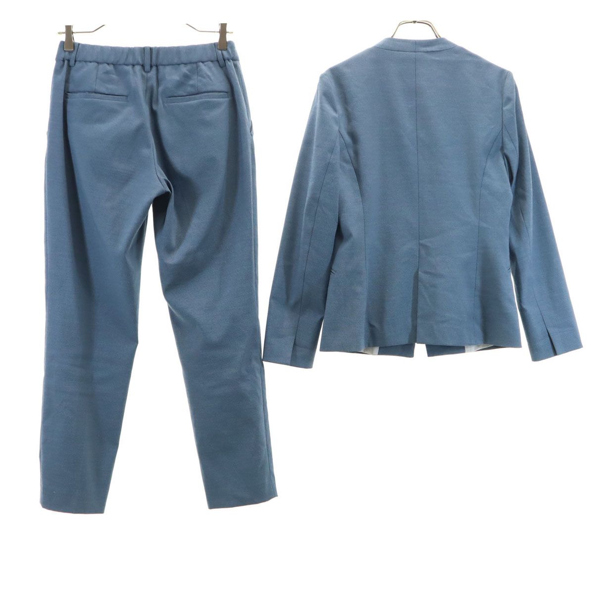 専用【グリーンレーベルリラクシング】ノーカラージャケット パンツ セットアップ green label relaxing グリーンレーベルリラクシング ノーカラー