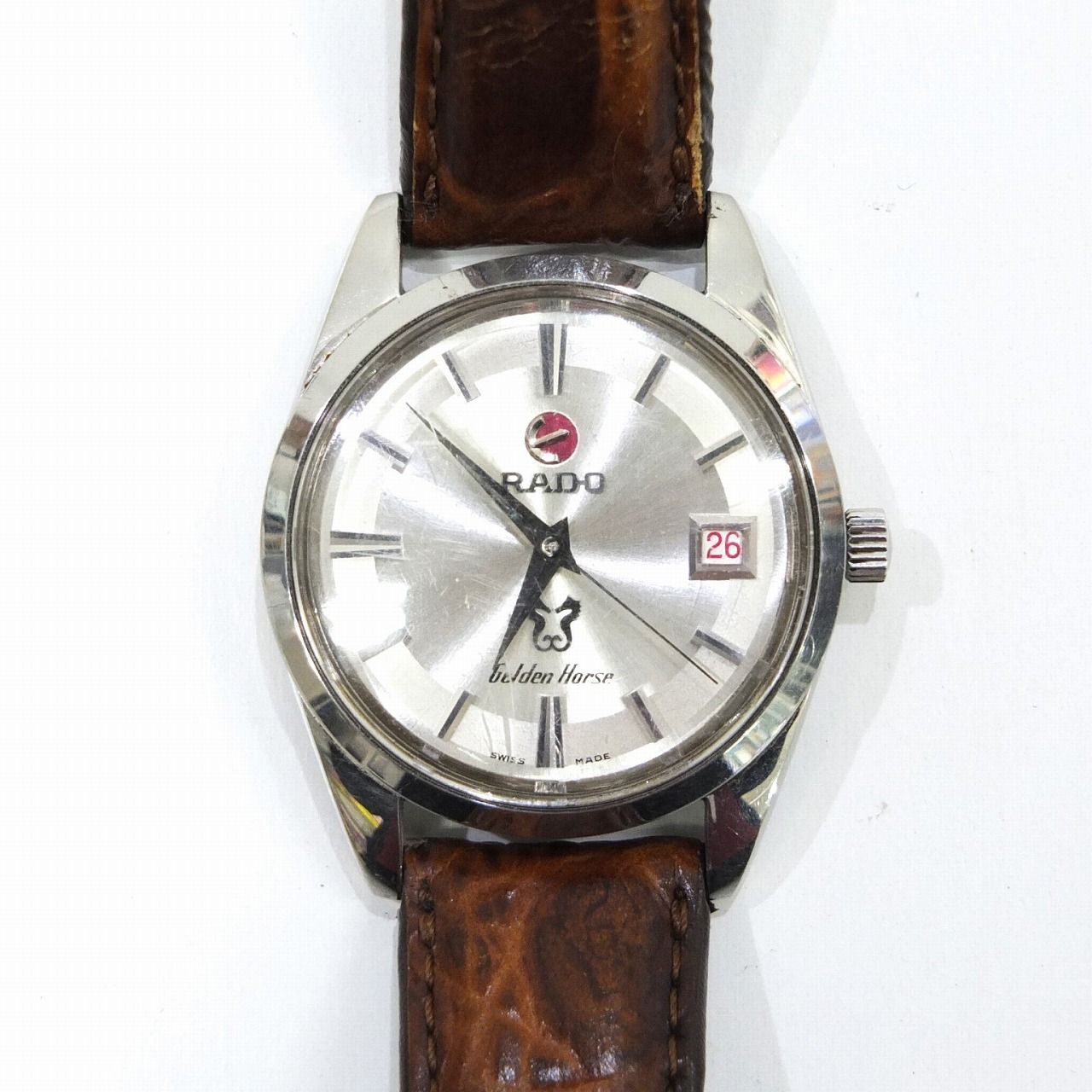 高質で安価 ラドー RADO ゴールデンホース 自動 11675 Horse Golden 時計 3針＋カレンダー
