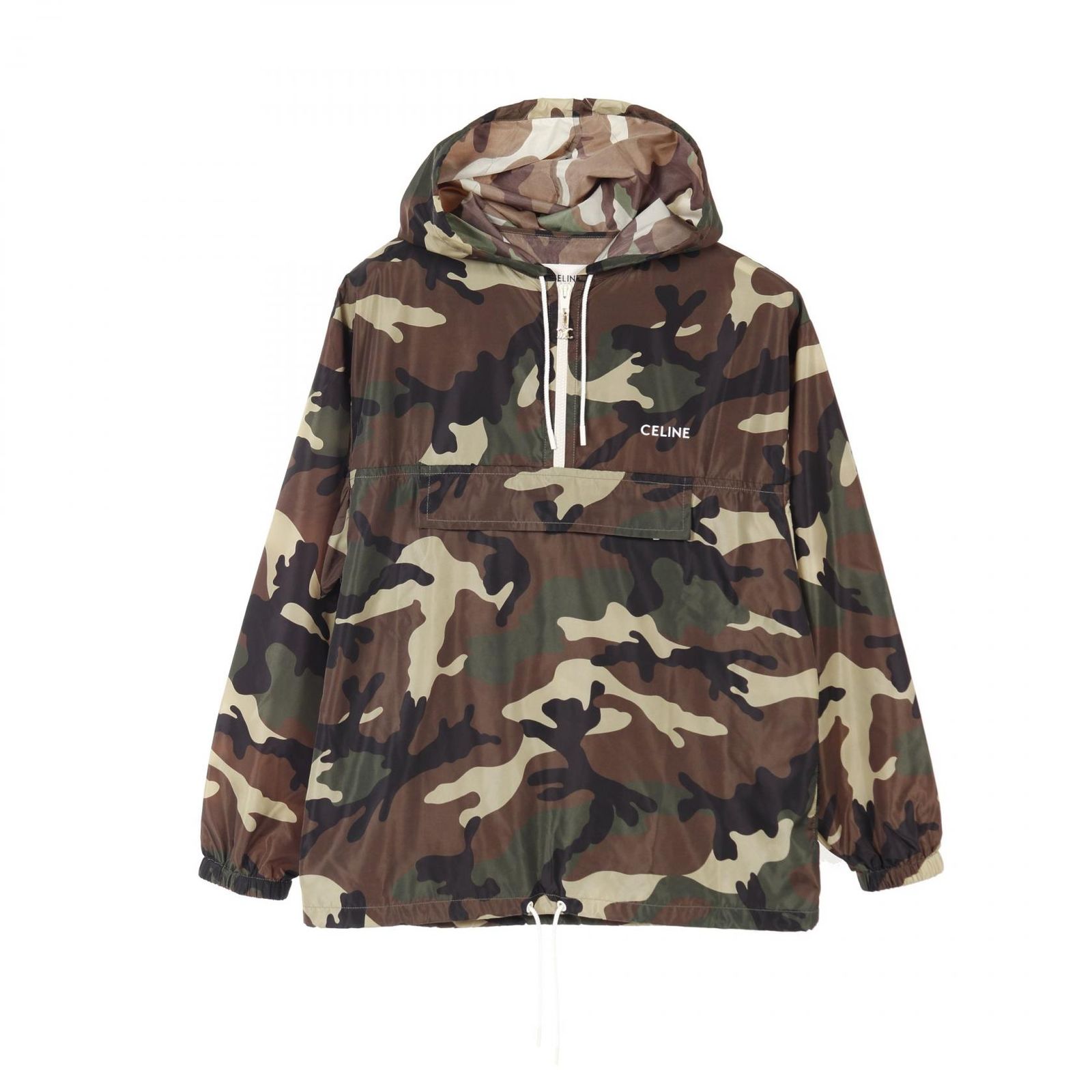 セリーヌ CELINE マウンテンパーカー 2W388479N ブラック ナイロン マウンテンパーカー レディース Used A