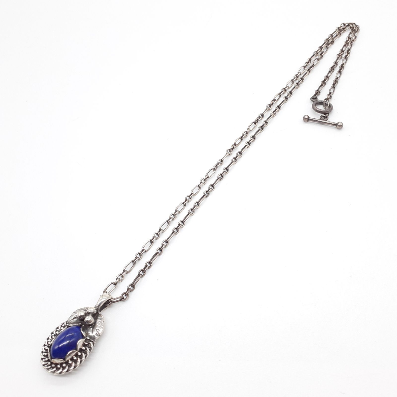 美品✨ジョージジェンセン 1992 ヘリテージ イヤーペンダント シルバー925 GEORG JENSEN ジョージジェンセン SILVER シルバー ネックレス