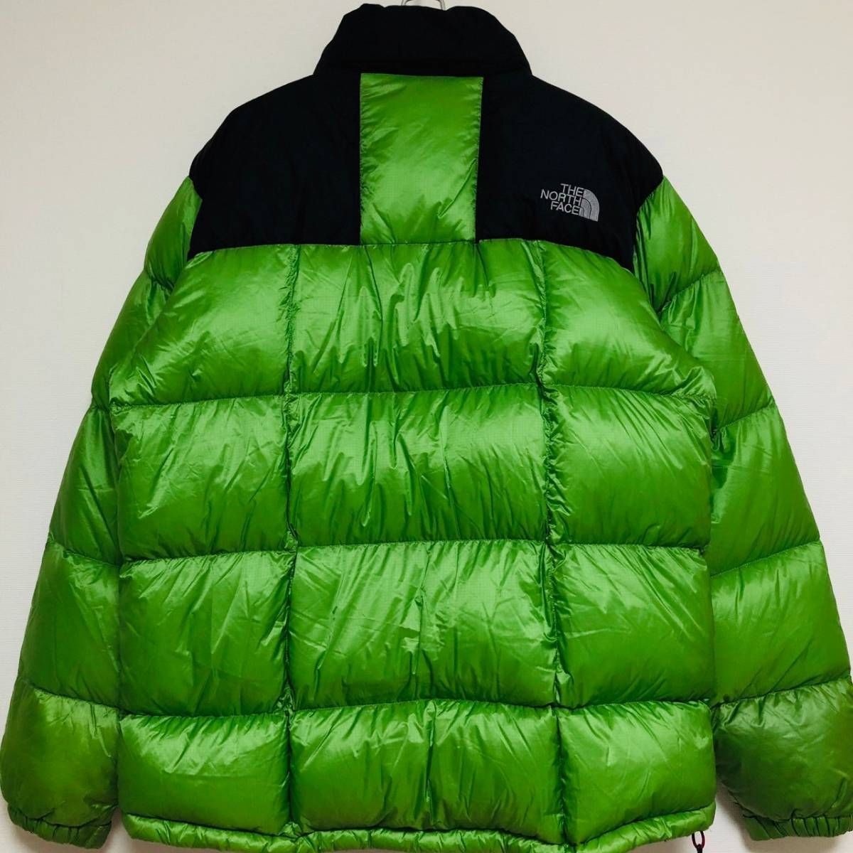 ノースフェイス THE NORTH FACE ダウンジャケット XL グリーン ヌプシ 