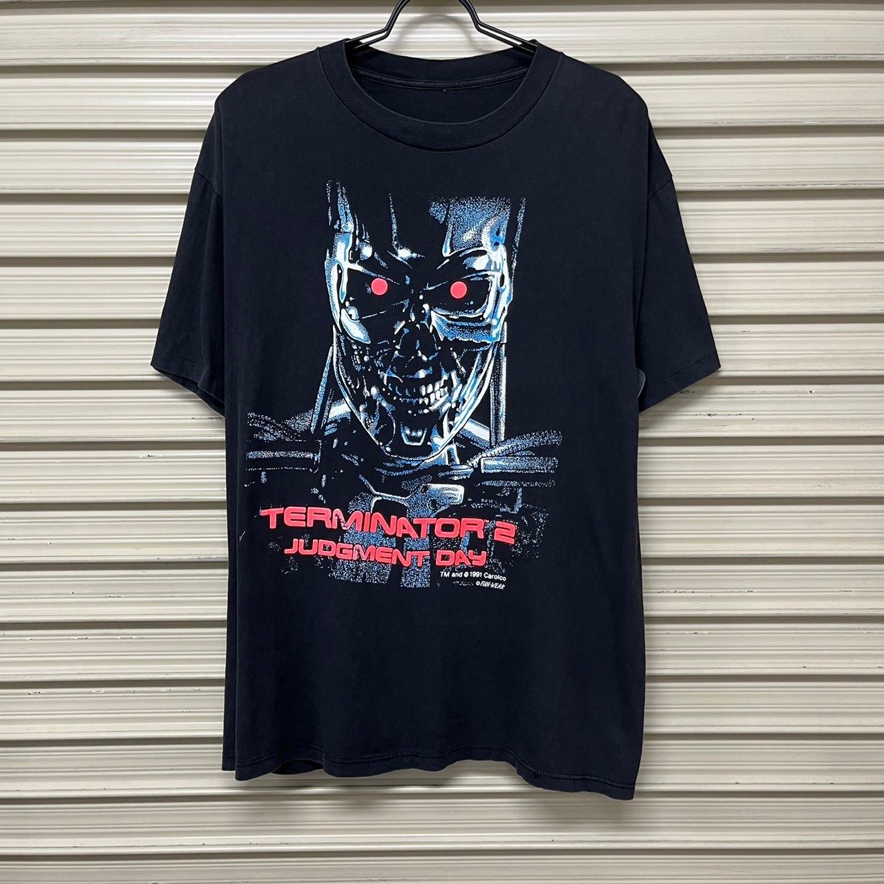 90s terminator 2 ターミネーター2 Tシャツ 半袖 ムービー アーノルドシュワルツェネガー T-800 古着 古着屋 埼玉 ストリート オンライン 通販 アメカジ ビンテージ 2401831