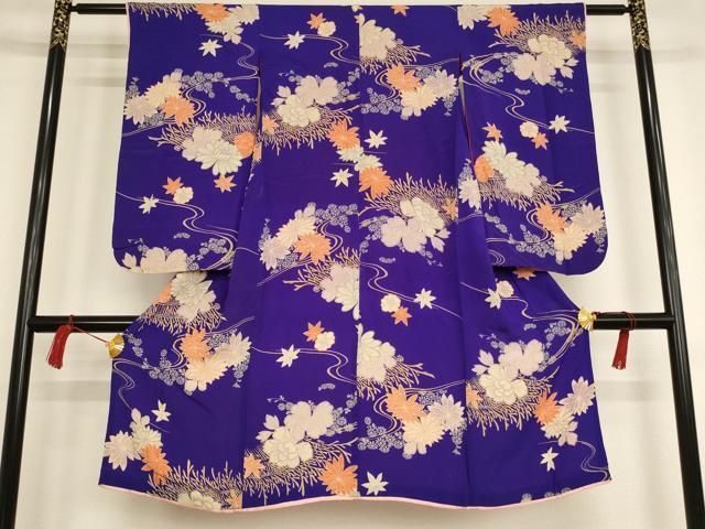 七五三 女の子 7歳 薄紫 未使用 着物長襦袢セット セット 七五三 7歳