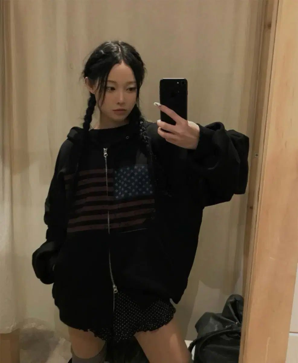 フード付き