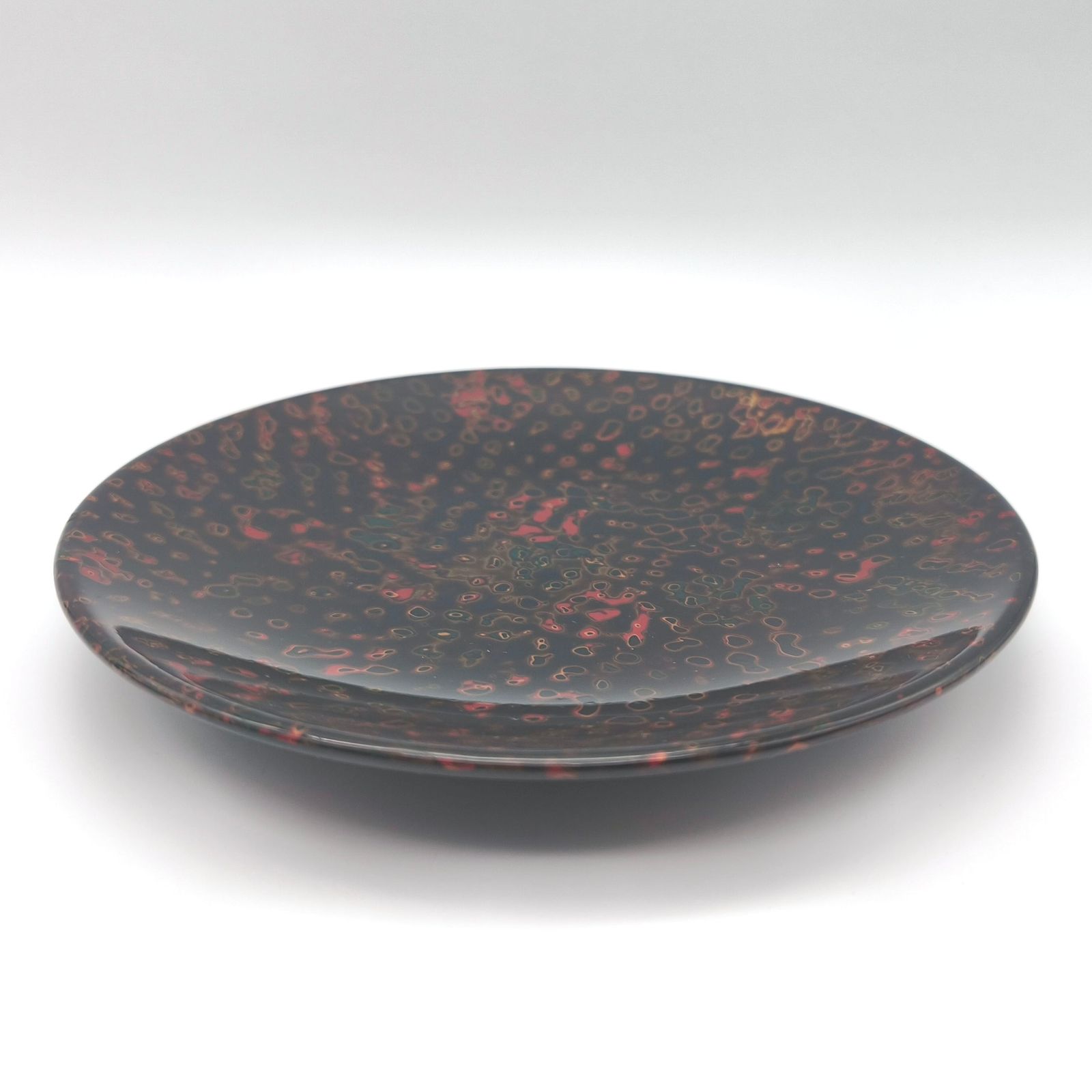 津軽塗（唐塗）バカ塗り・銘々皿・2枚セット・No.250416-36・梱包