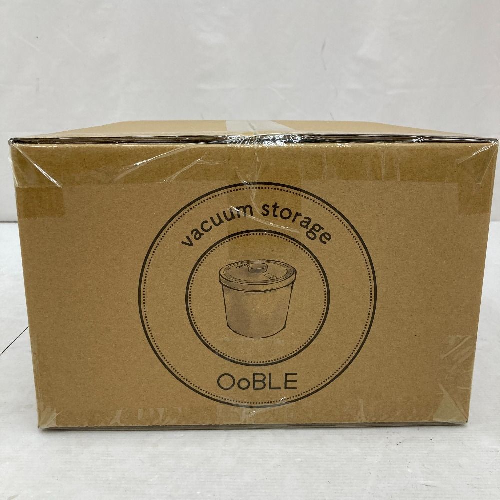 03w15916/【未使用品】OoBLE mini 真空保存容器 6.5L 米櫃