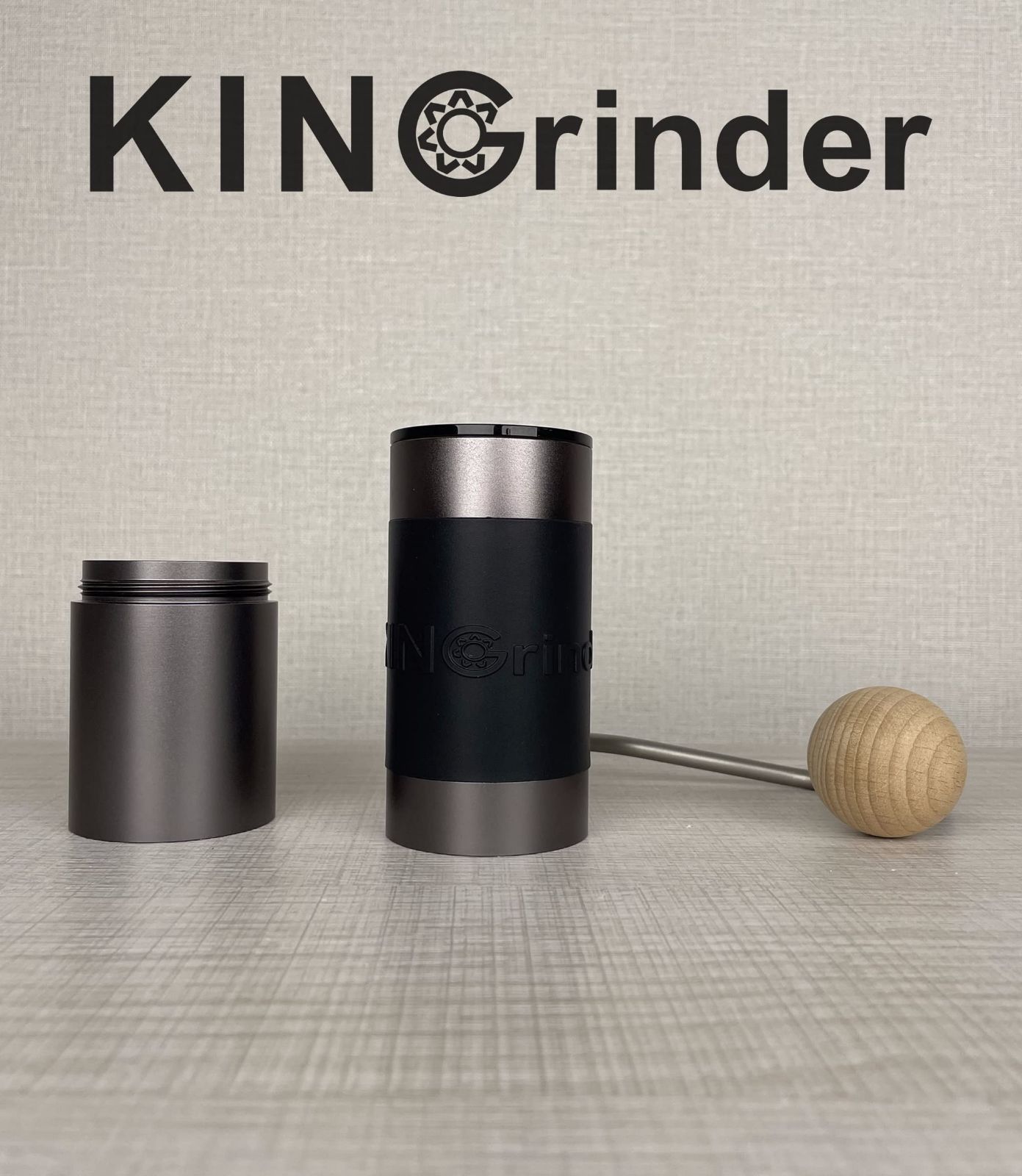 日本最大級の品揃え KINGrinder K0 手挽きコーヒーミル 160段階粒度調整 均一性に優れるコニカル式金属刃 ドリップ向け 最大容量25g 