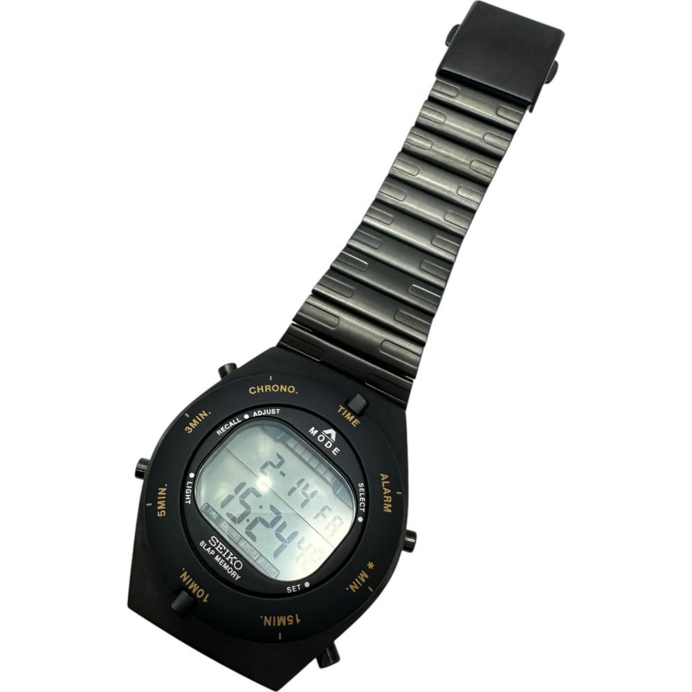 SEIKO/セイコー】SBJA001 スピードマスター ジウジアーロ復刻版 腕時計 ステンレススチール クオーツ デジタル文字盤/黒バンド メンズ  【中古】【真子質店】【GD】 - メルカリ