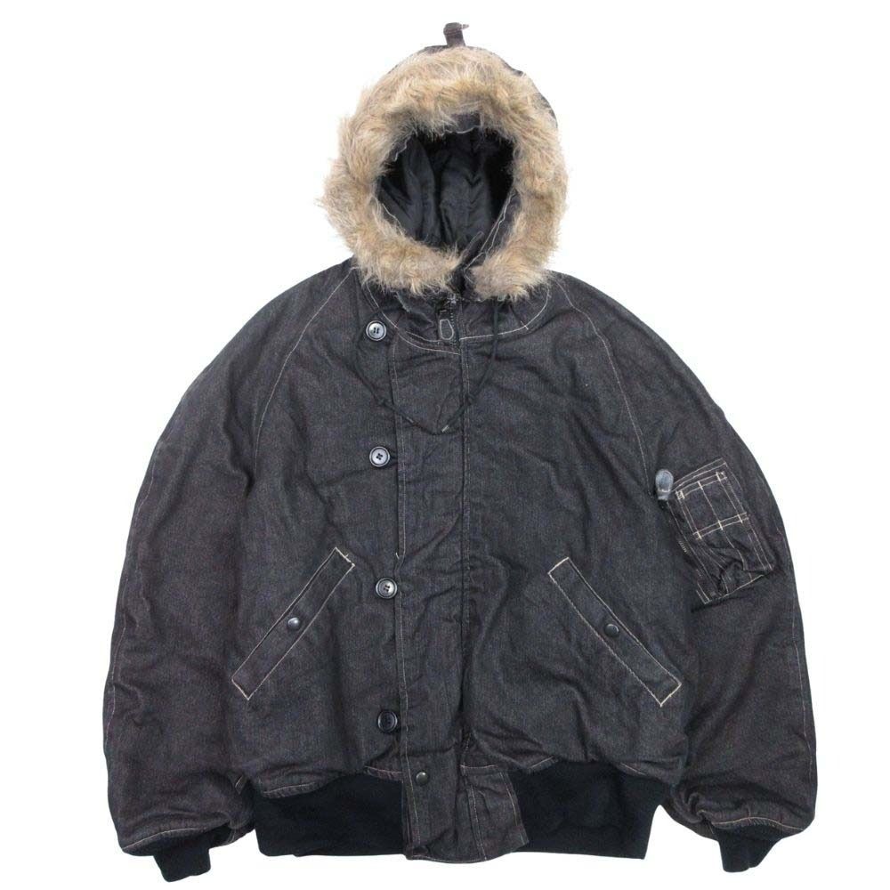 美品 BUZZ RICKSONS × BEAMS バズリクソンズ × ビームス N-2B ファー