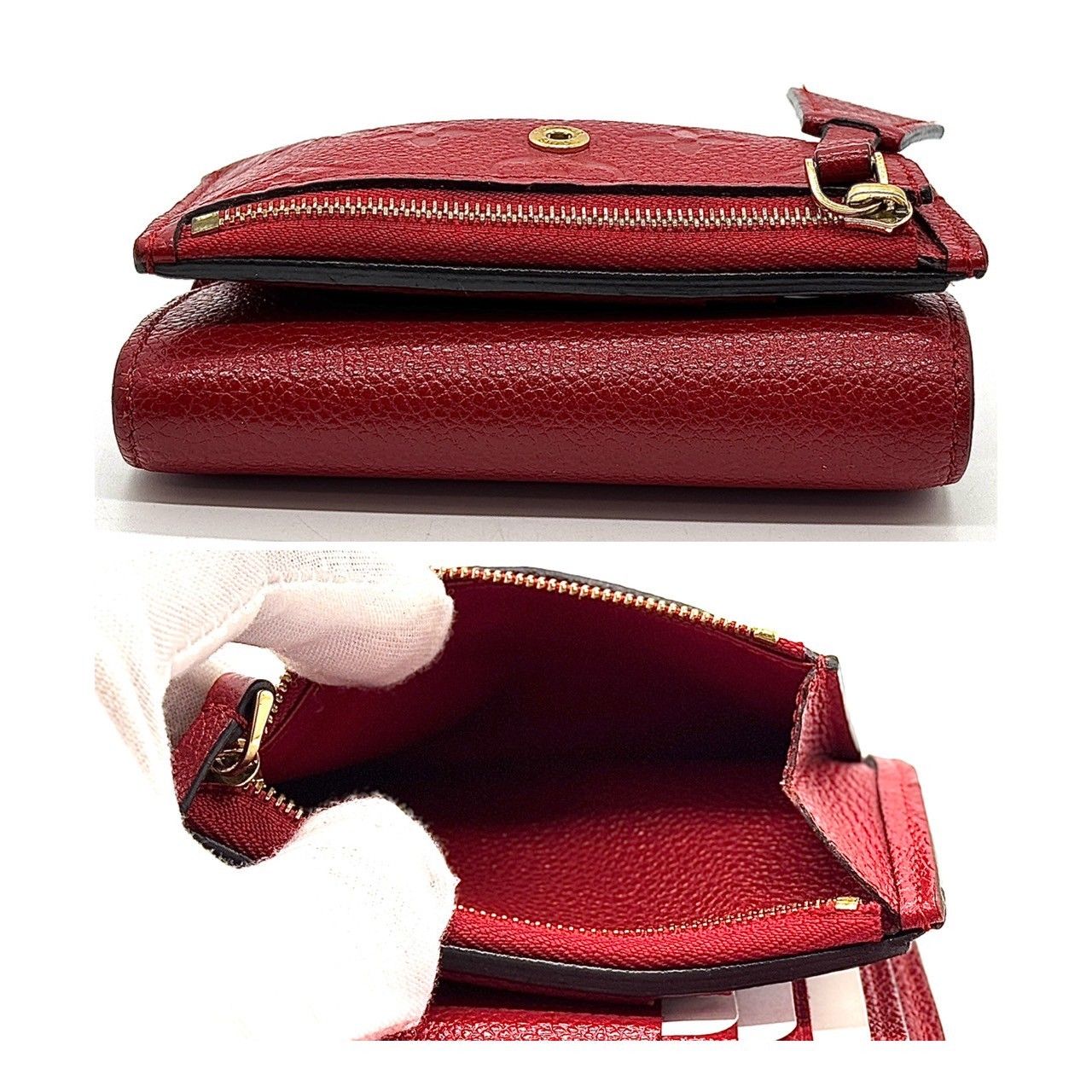 LOUIS VUITTON アンプラント　折り財布　ミニ財布　赤 LOUIS VUITTON（ルイヴィトン）の「希少！Louis Vuitton