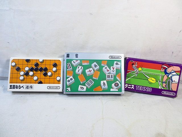 任天堂 ファミコン FC 五目ならべ テニス 麻雀 セット