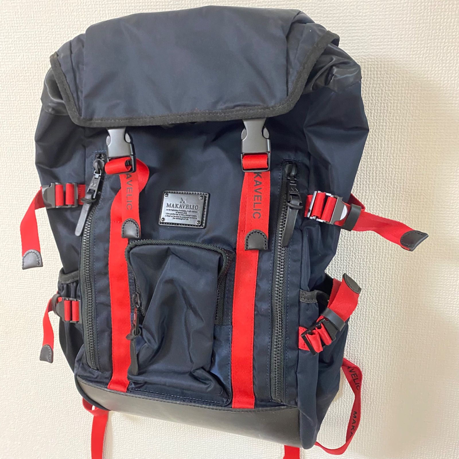 MAKAVELIC マキャベリック ダブルテープバックパック リュック 