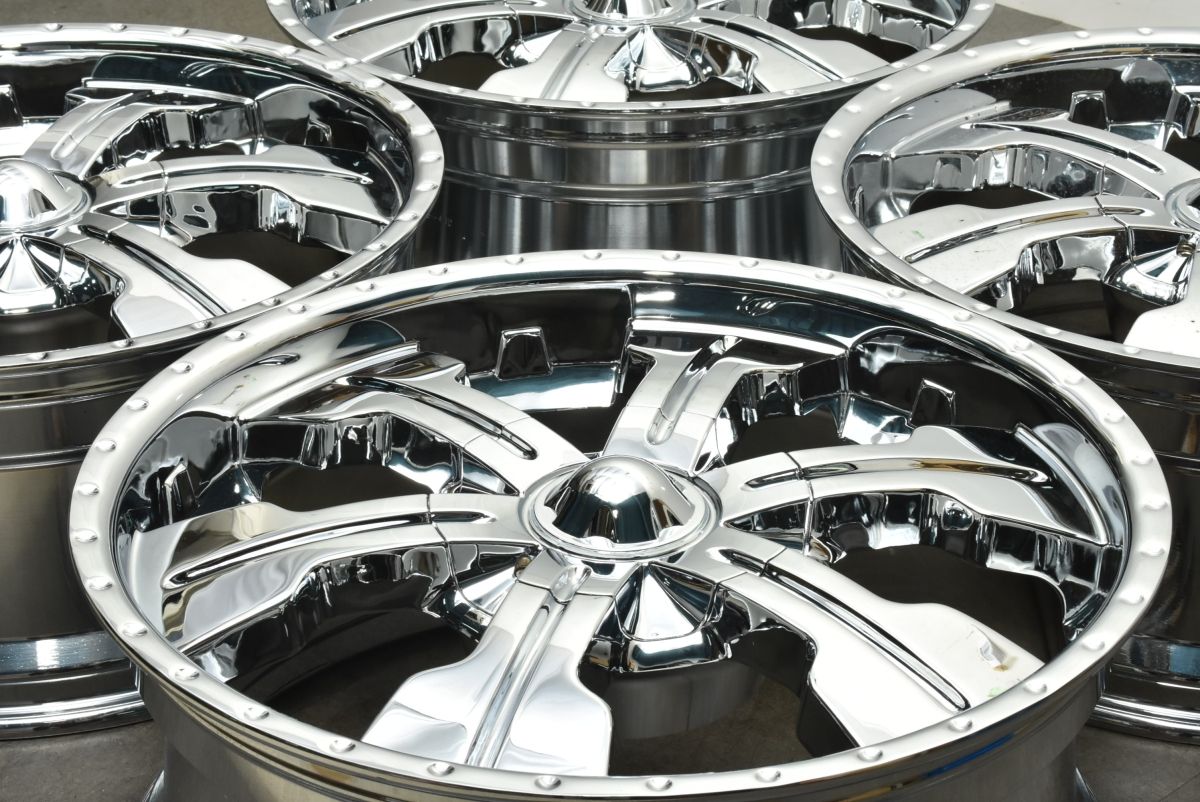 カスタム用に バディボンド 22in 9.5J 15 PCD139.7 4本セット ランドクルーザープラド ハイラックス ハイラックスサーフ