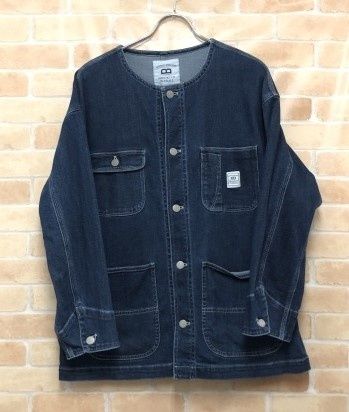 BROOKLYN OVERALL デニム カバーオール BROOKLYN OVERALL デニムジャケット gジャン スタンドカラー