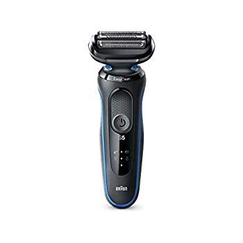 【-非常に良い】ブラウン(Braun) 50-B1000S(ブルー) 密着シリーズ5 充電式シェーバー 3枚刃