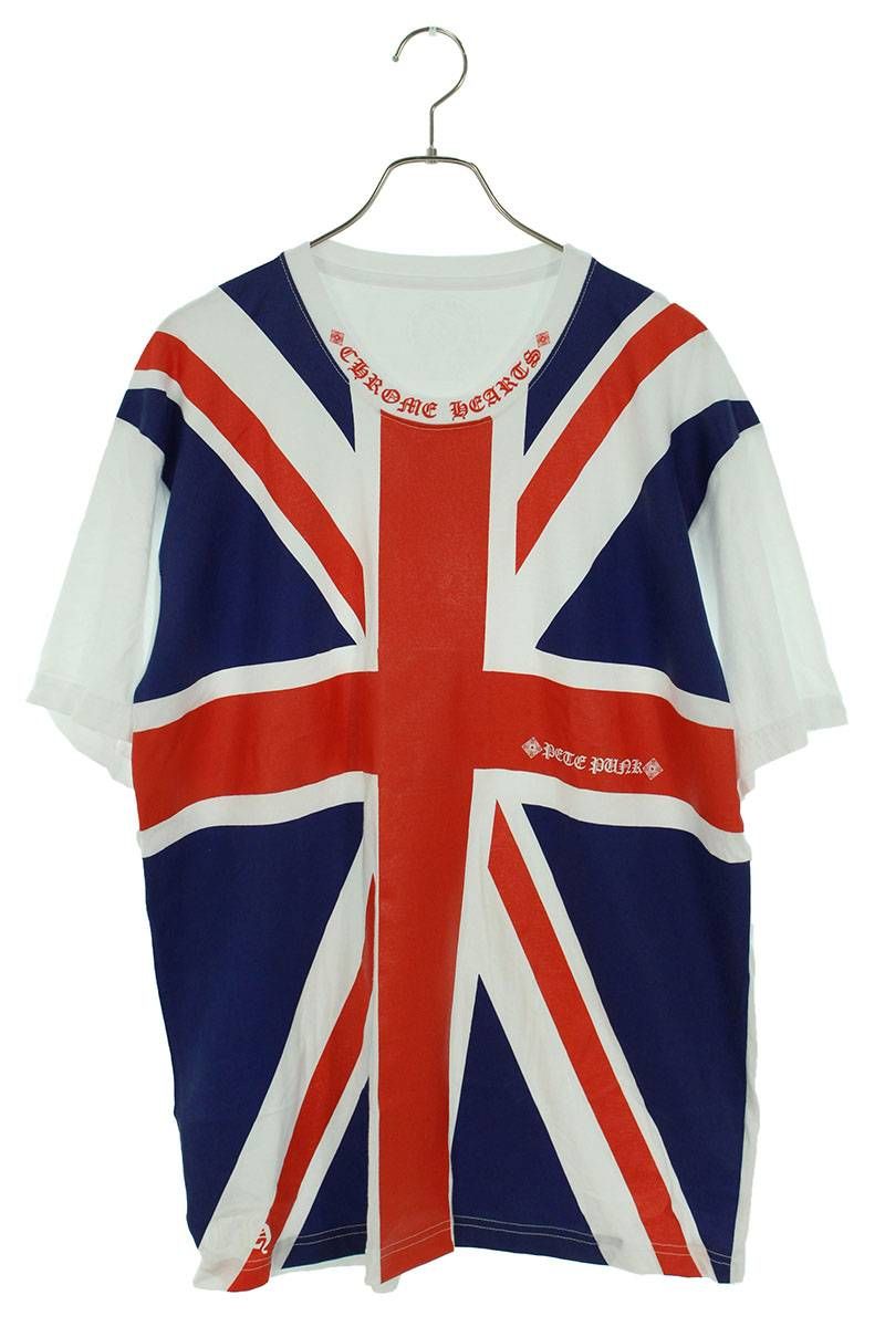クロムハーツ ユニオンジャックTシャツ メンズ XL 【2/27～3/18 タイムセール】