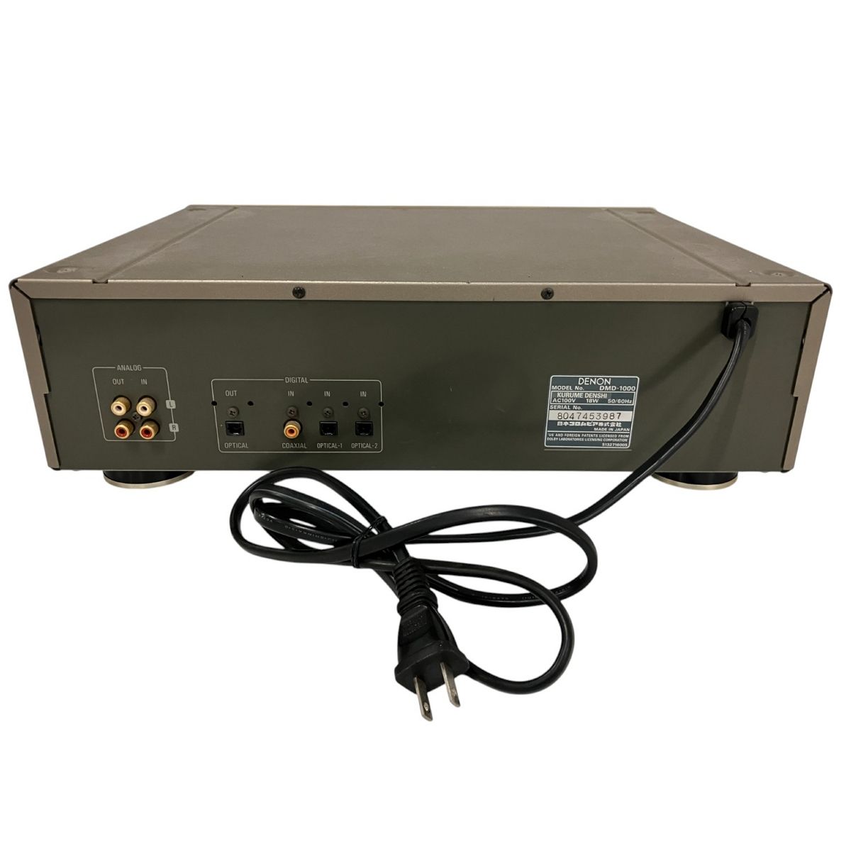 DENON デノン MDプレーヤー DMD-M10E DENON デノン DMD-M10 MDデッキMDプレーヤー DENON DMD-M10E MD