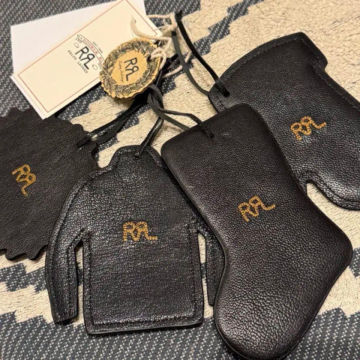 ダブルアールエル rrl オーナメント キーリング