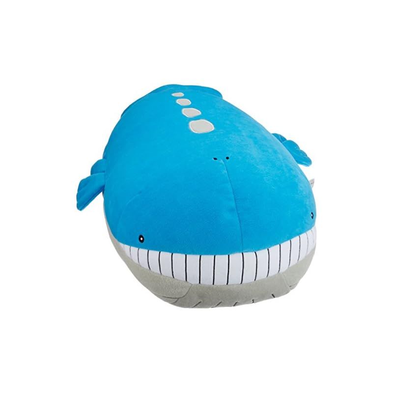 ポケットモンスター ぬいぐるみ雑貨シリーズ もちふわクッション ホエルオー 全長47cm 0