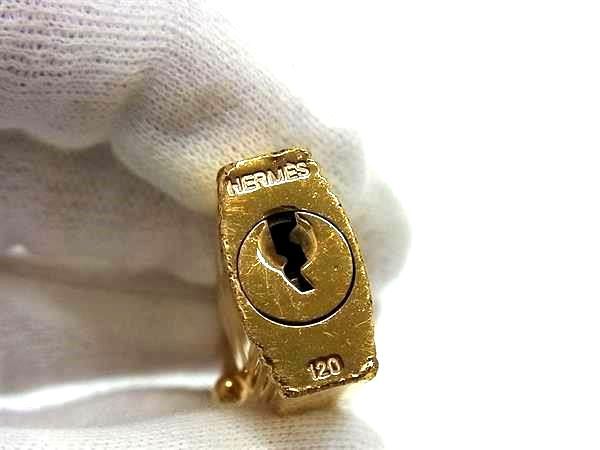 □美品□ HERMES エルメス カデナ 南京錠 パドロック 120 鍵 キー □美品□ HERMES エルメス カデナ 南京錠 パドロック 120 鍵 キー