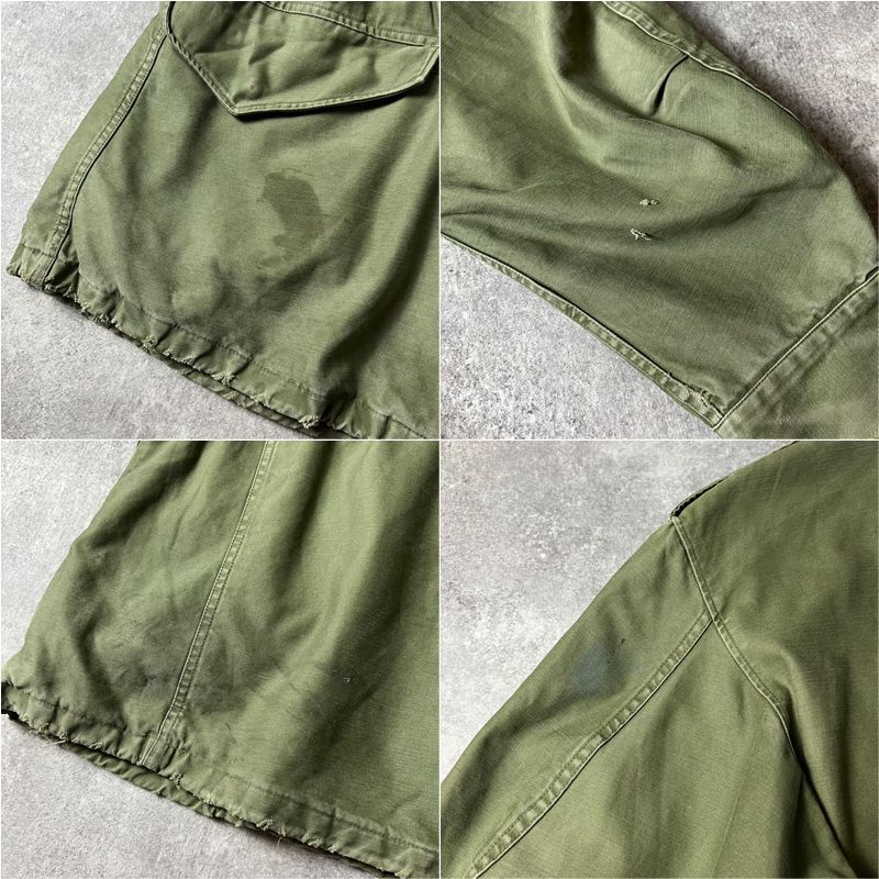 M51 フィールドジャケット　M アメリカUSA軍　放出品　ARMY 50s 緑 f050926-07_1.jpg